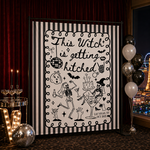 Personalized Halloween Bachelorette Banner, Witchy Bachelorette Tapestry for Photo Backdrop, Spooky Bachelorette Party Decor, Bach Halloween 0ddcc0ba-e8da-4d85-92aa-3bf0482b2d80-banner-1.png