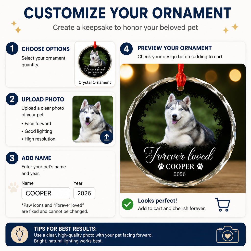 Forever Loved Pet Photo Crystal Ornament - Personalized Crystal Ornament 0e01649d-5121-44a4-bfef-7a6c5127aff3.jpg