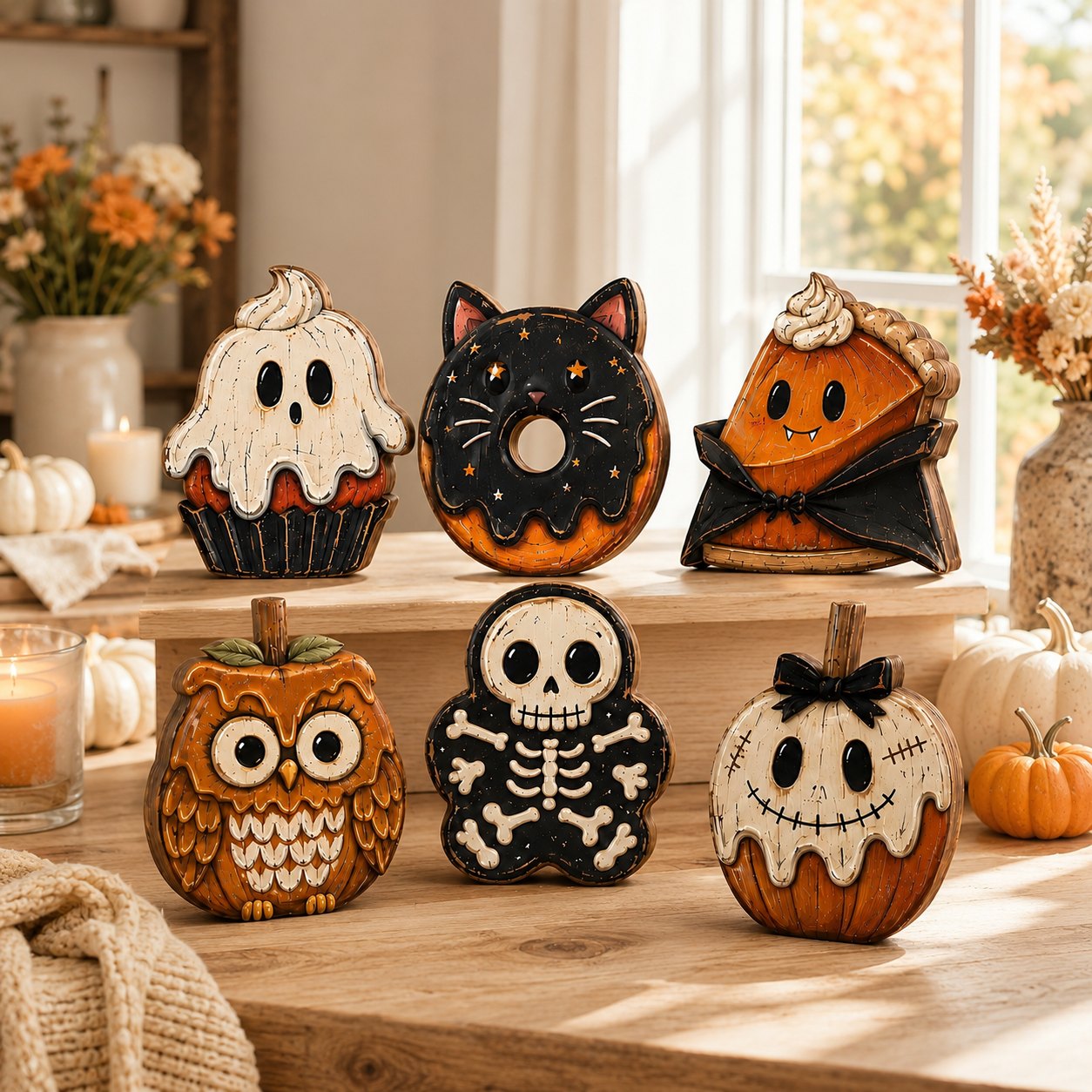 Personalized Halloween Wooden Block Decor, Cute Ghost Cat Pumpkin Skeleton and Owl Tabletop Signs, Custom Name Spooky Fall Home Decorations 0e057b3d-a3ba-446e-8cc7-eee5c1017f09-banner-1.png