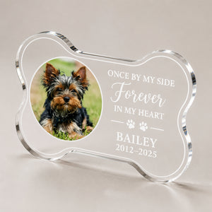 Personalized Pet Memorial Bone Acrylic Plaque — Photo, Name & Years - Personalized Custom Shape Acrylic Plaque 0e27f43a-545a-4868-a4ae-03615f8f1096.jpg