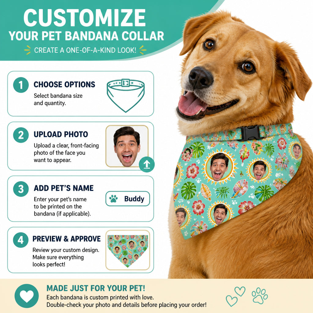 Custom Face Tropical Pet Bandana Collar - Personalized Pet Bandana Collar With Adjustable Buckle 0e28ea75-318d-4127-a1f4-0c4a228fee4a.jpg