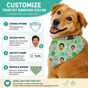 Custom Face Tropical Pet Bandana Collar - Personalized Pet Bandana Collar With Adjustable Buckle 0e28ea75-318d-4127-a1f4-0c4a228fee4a.jpg