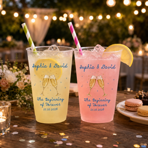 Personalized Wedding Frosted Plastic Cup with Custom Couple Names, Champagne Toast Design, Wedding Date, Bridal Shower and After-Party Drinkware Gift 0e324ef0-3e77-400a-b2ff-5e56c4df6165-3.png