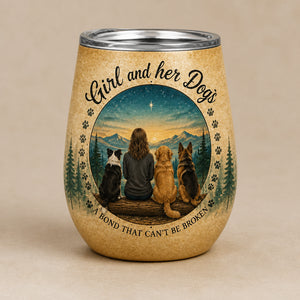 Girl And Her Dogs Custom Portrait Wine Tumbler - Personalized Wine Tumbler 0e3d0942-64d3-4b51-ba32-0bfadccaf7b6.jpg