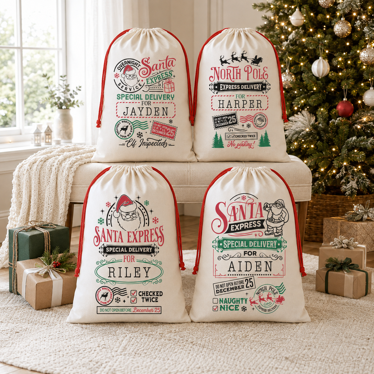 Custom Santa Sack: Personalized Kid's Gift Bag for Christmas Presents Santa Express 0e450a9d-1434-4e16-bc65-065753b1474d-1.png