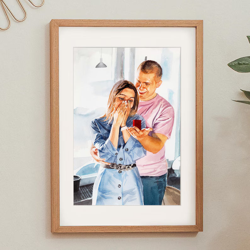 Couple Proposal Portrait From Photo, Custom Engagement Painting, Watercolor Portrait, Engagement Gift for Couple, Proposal Gift 0e6ad09d-93a3-40b6-b86c-a6f437e853aa-vcvcvffgghgf-4-.jpg