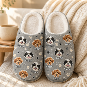 Custom Pet Face + Name Cozy Slippers – Paw Print Repeat - Personalized Fleece Slipper 0e8f8c52-ebec-4fa3-b8cf-886297820f66.png