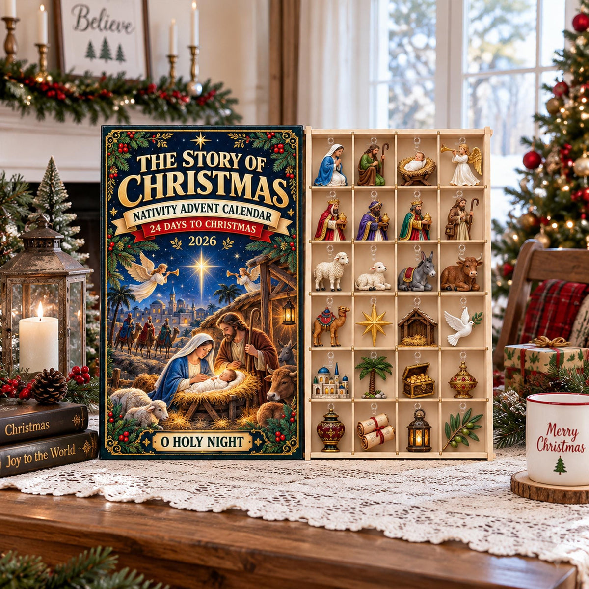 Personalized Nativity Advent Calendar, Christmas Countdown Calendar, 24 Day Acrylic Ornament Set, Religious Gift, Bible Story Keepsake 0ea81beb-bc05-4b18-b2d9-10ab23fbc298-il_fullxfull.8603199652_je7d.jpg