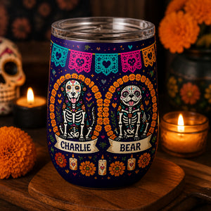 Custom Sugar Skull Dogs Wine Tumbler – 2 Pets & Names - Personalized Wine Tumbler 0eb9a905-506a-4e5a-bdb3-5bc58a184fe0.jpg