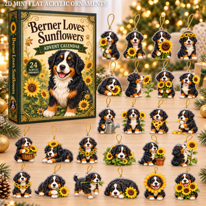 Berner Loves Sunflowers Advent Calendar 2026 - 24-Day Festive Countdown, Acrylic Charms Blind Box - Gift For Bernese Mountain Dog Lovers 0ec0d92e-738f-4ce1-bade-bdbb01aaf292-berner-text.png