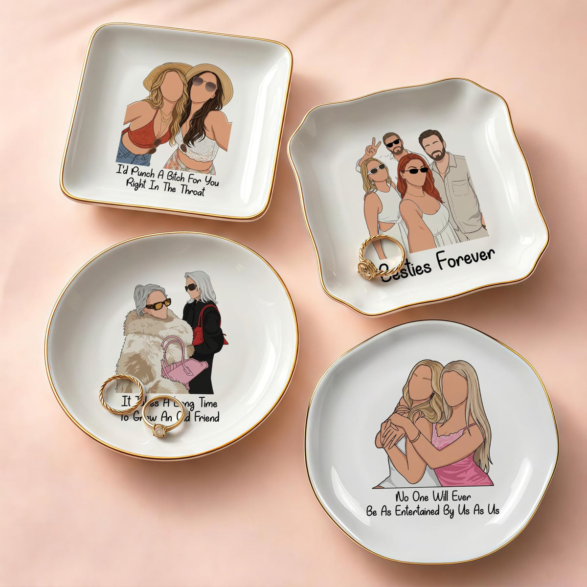 Custom Photo Faceless Portrait Besties Forever Friendship Ring Dish, Personalized Best Friends Illustration Jewelry Dish, Birthday Gift 0ecd3142-a586-444a-b301-ff9ff57f5f16-2.jpg