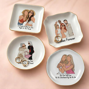 Custom Photo Faceless Portrait Besties Forever Friendship Ring Dish, Personalized Best Friends Illustration Jewelry Dish, Birthday Gift 0ecd3142-a586-444a-b301-ff9ff57f5f16-2.jpg