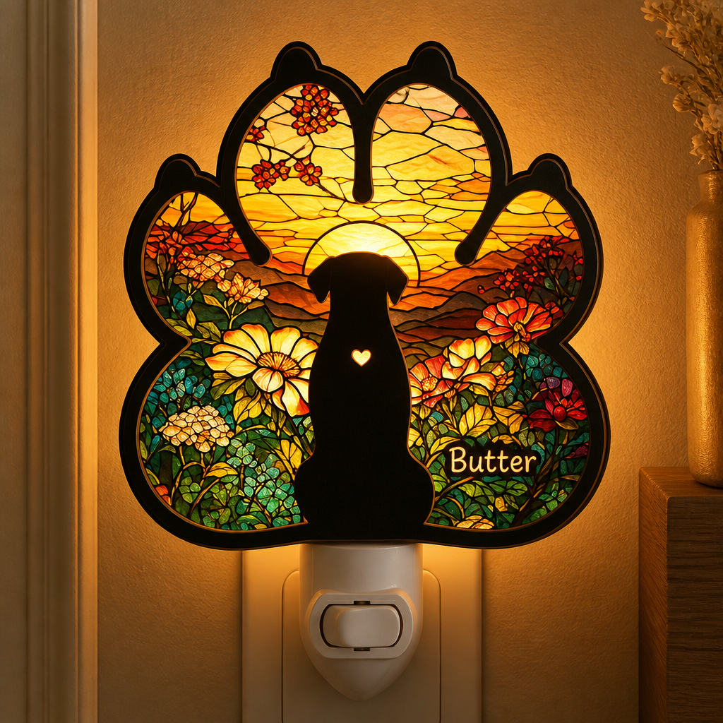Stained Glass Pet Night Light — Moonlit Garden (Custom Name) - Personalized Acrylic Night Light 0ed7c486-4f3c-4309-b382-f7040e33f255.png