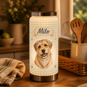 Custom Pet Portrait Gingham Kitchen Towel with Name - Personalized Bottle Lamp 0ef43730-12a5-453a-bca9-a3fa3c76bca3.jpg