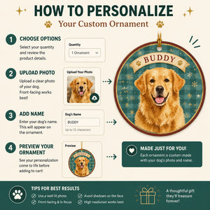 Custom Pet Portrait Name Round Ornament - Personalized Ornament 0efc0795-e0f9-4b9e-9051-ae71b4b52766.jpg