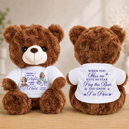 Forever With The Angels  - Have No Fear Hug This Bear - Personalized Teddy Bear 0f0145ce-a083-4666-aba1-a96d987353e1-5-10-.png