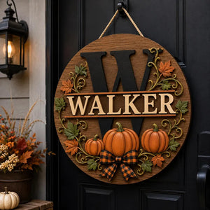 Personalized Halloween Monogram Sign, Custom Family Name Wooden Door Hanger, 2 Layer Pumpkin Fall Porch Decor 0f062953-83fb-482c-bef0-9b1a474b0f39-FFDGDFD-2-.webp