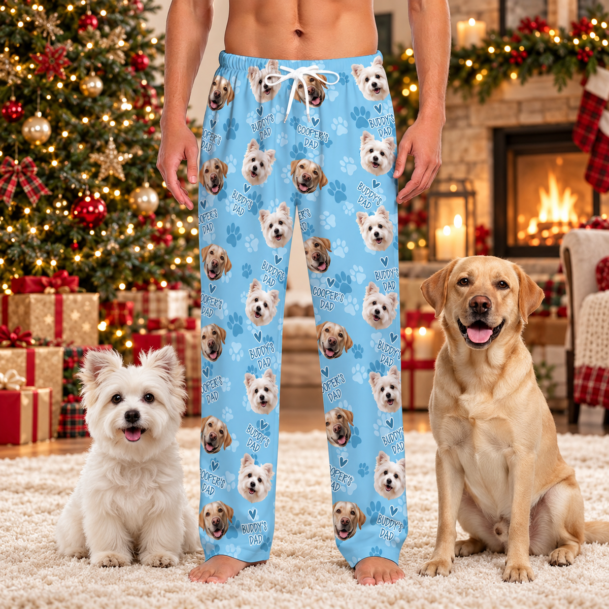 Custom Pet Face Pajama Pants, Personalized Dog Cat Photo Pj Bottom, Gift for Dad Husband 0f0a9646-fdb9-4246-8b0f-88ae9647e3ae-banner-1.png