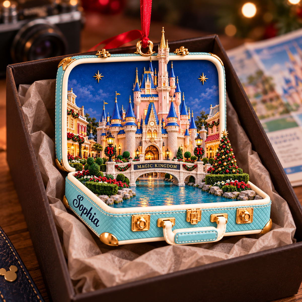 Personalized Magic Kingdom Castle 3D Suitcase Christmas Ornament – Disney World Vacation Keepsake & Gift for Disney Fans 0f2f7611-2d4d-48b9-9b67-929a5c28370a-Magic-Kingdom-Castle-Keepsake-Gift-2.png