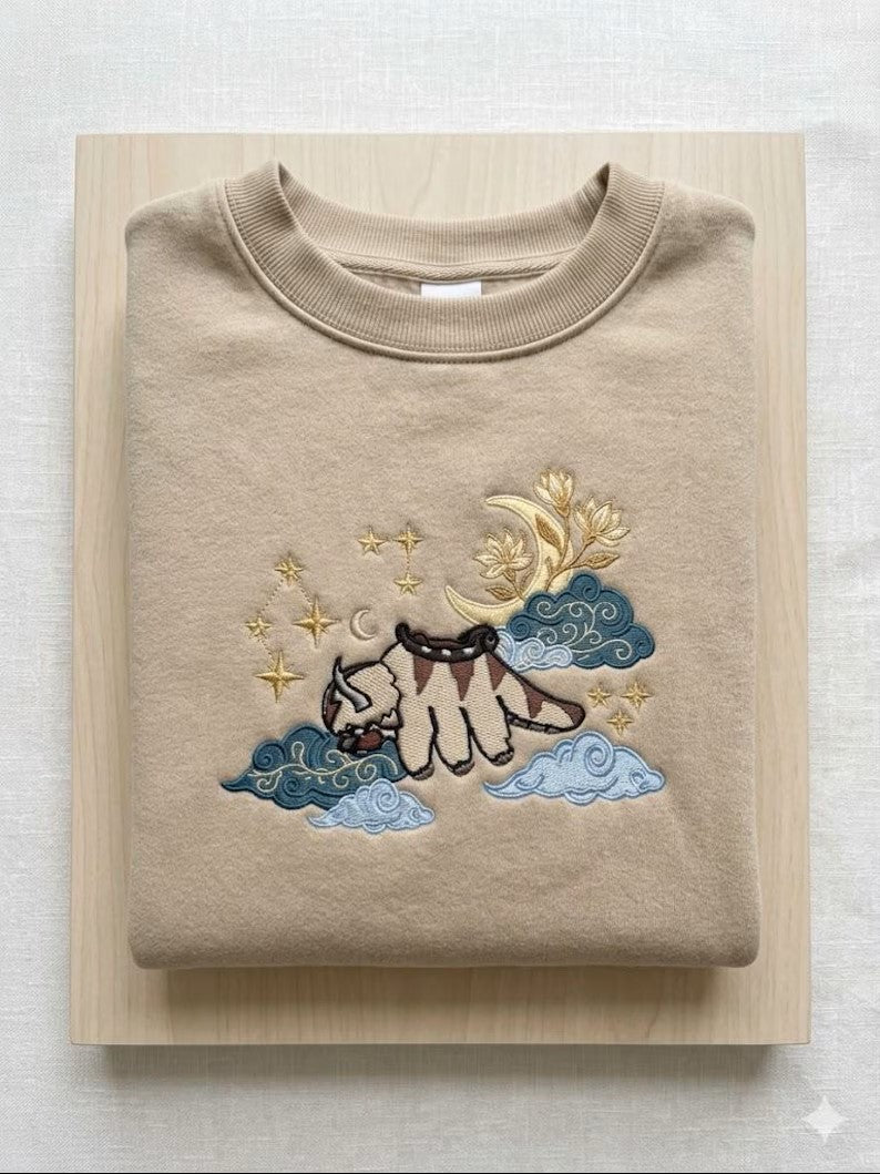 Embroidered Appa Sweatshirt, Flying Bison Shirt, Movie Embroidered Hoodie, Anime Aesthetic Gift for Fans 0f498364-62fa-4eb8-852c-7b07f3f96cd7-Ssa-2-.jpg