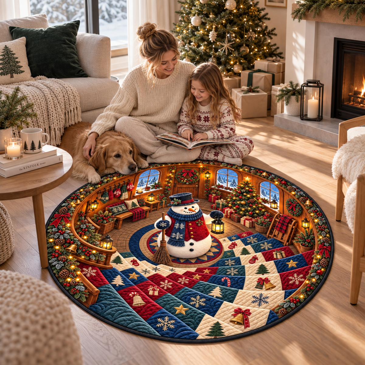 Personalized Quilted Round Mat – Custom Christmas Floor Decor, Cozy Holiday Gift For Mom, Dad, Brother, Sister & Family 0f7e1bcb-072b-4ed7-9a3b-8c1698864bf3-fdsfd.png