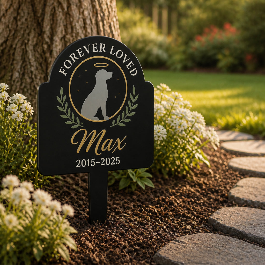 Forever Loved Pet Memorial Yard Sign – Name & Years - Personalized Yard Sign 0f915ffe-82c7-4ba8-b2c3-e87043170c0a.jpg
