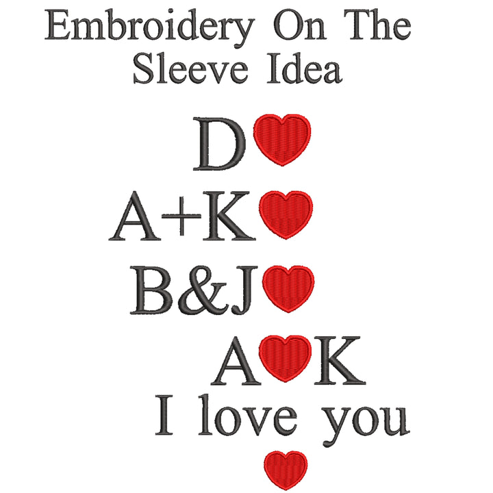 Personalized embroidered custom your own photo shirt - Handmade shirt