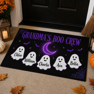 Grandma's Boo Crew Halloween Doormat – Personalized Grandkids Names - Personalized Doormat 0fc55834-a637-4387-be02-fb6a3f6c378f.jpg