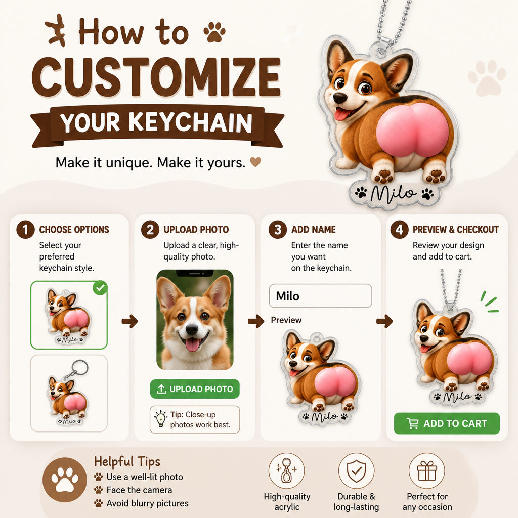 Custom Pet Booty Acrylic Keychain – Cartoon From Your Photo - Personalized Acrylic Keychain 0fdc5f13-db32-4b85-88d2-94948df0ca9f.jpg