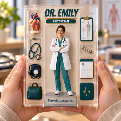 Personalized Doctor Custom Shape Acrylic Table Sign, Custom Photo & Name Desk Decor, Physician Appreciation & Medical School Graduation Gift 0fe11d6b-d14e-4014-8ad5-a8f68b120441-K-ni-m-acrylic-b-c-s-t-n-t-m-2.png