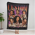 Custom Bootleg Rap Blanket, Vintage Custom Funny Rap Blanket, Custom Photo Vintage Blanket, Custom Image Blanket