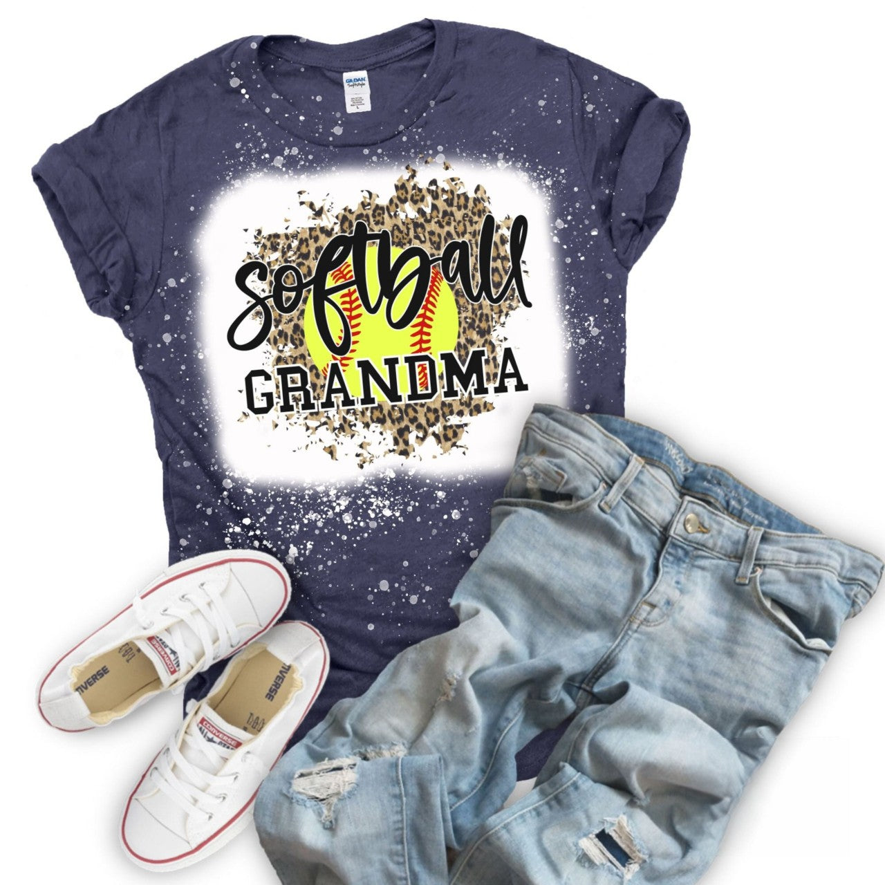 Softball Grandma - Personalzed 3D Shirt - Gift For Grandma