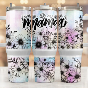 Mama Black & White Daisy Flower - Personalized Tumbler - Gift For Mom 1-1_96929be8-b225-4004-98a7-1885cfd9f649.png?v=1714032473
