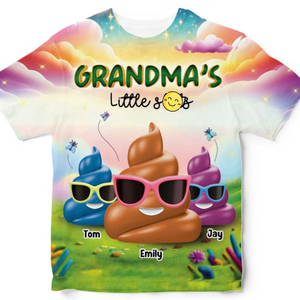 Grandma's Little Things - Personalized 3D Shirt - Funny Gift For Grandma