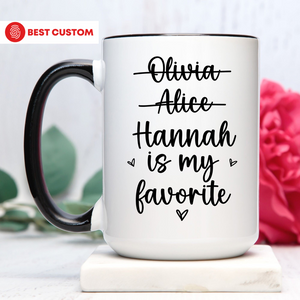 Favorite Child - Personalized Mug - Gift For Dad, Father's Day, Birthday Gift