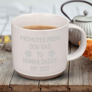 Dog Dad to Human Daddy Mug, First Time Dad Mug, New Daddy Coffee Mug, Pregnancy Announcement, New Parents Gift