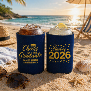 Graduation Party Favors, Graduation Can Cooler, Grad Party, College Graduation Party, Class of 2026 Gift, Cheers to the Graduate