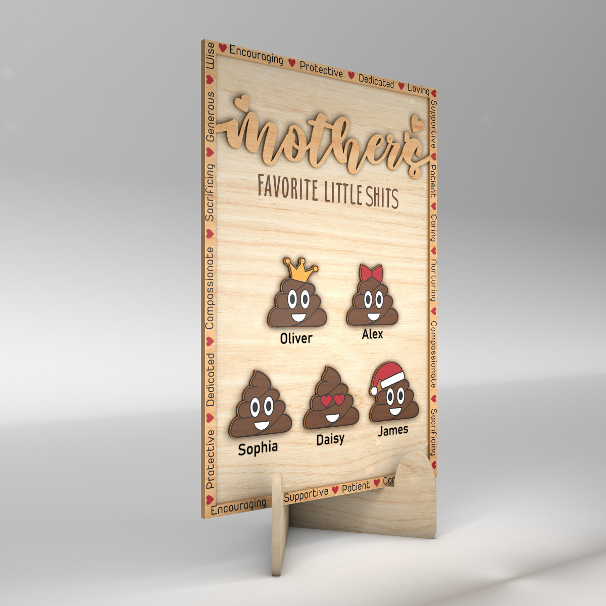 Mommy's Favorite Little Curds - Personalized Picture Frame - Mother's day, Birthday Gift For Mom, Mama, Nana