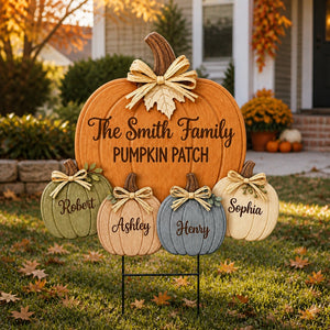 Personalized Family Pumpkin Patch Yard Sign (4 Names) - Personalized Yard Sign 10031ceb-b547-4e1f-9a2c-f1e70c264aa2.jpg