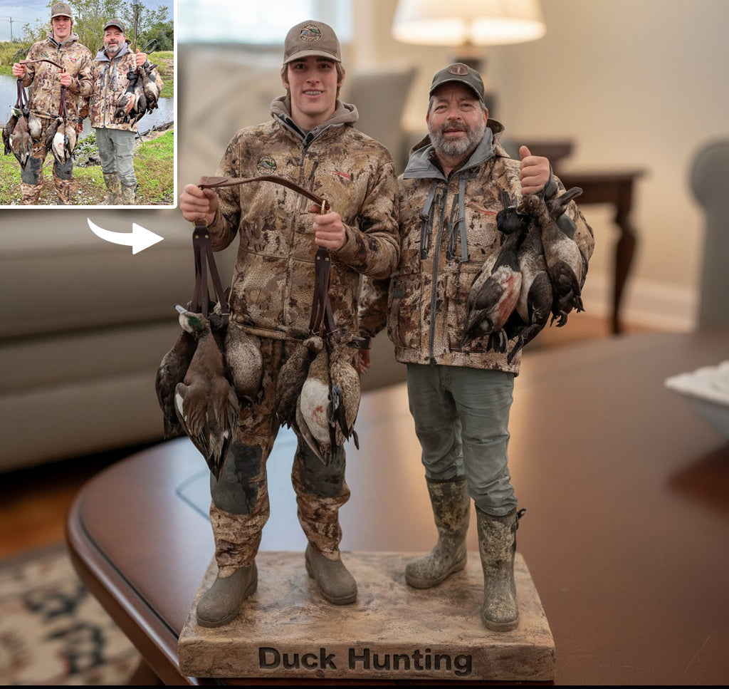 Custom From Any Photo - Personalized Hunting Custom Shaped Acrylic Plaque