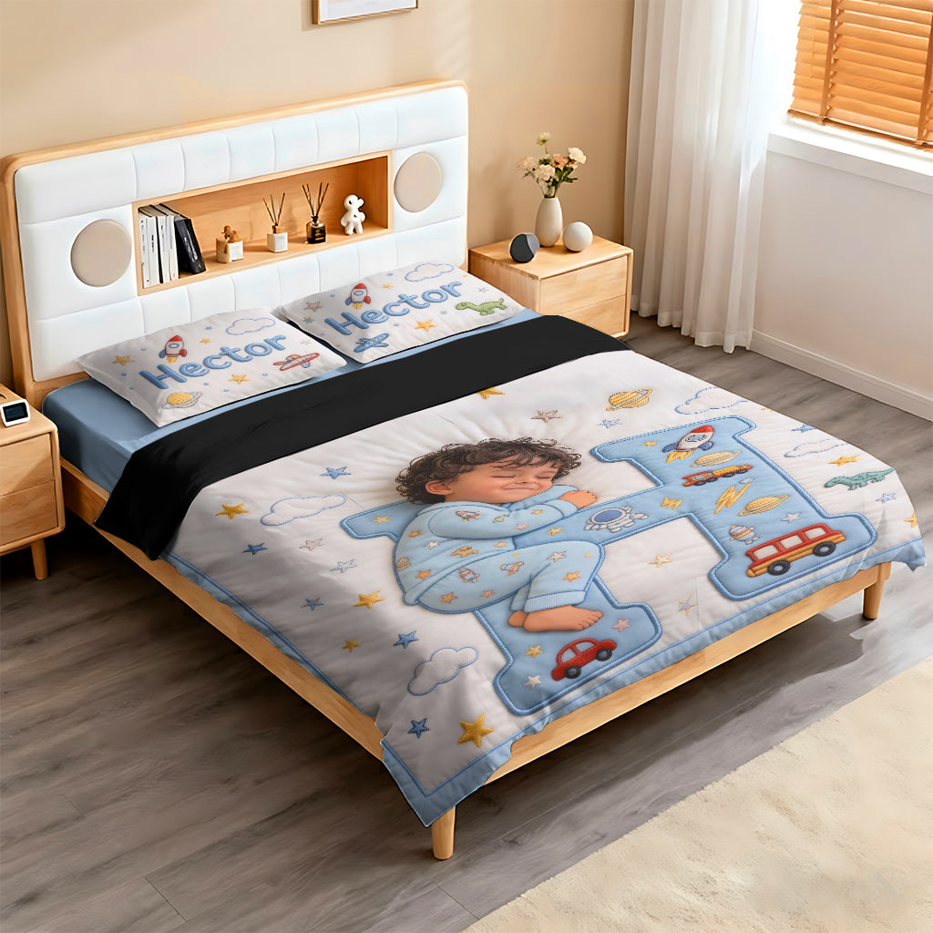 Initial Letter Gift For Kids - Personalized Kid Bedding Set 10238050326scl1cle1tr04cu03ha13bds1_ipatukid00521_mkw6_16b89e0d-3651-4e7f-8ed2-123e7a259d61.jpg