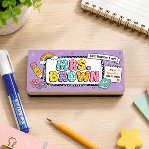 Custom Teacher Whiteboard Eraser Marker, Personalized Dry Erase Eraser Name, Classroom Supplies Teacher Gift, Back to School Appreciation 1036033a-745c-455e-888e-86ec1e5ec0dd-il_5000xN.8250964771_4cu7.jpg