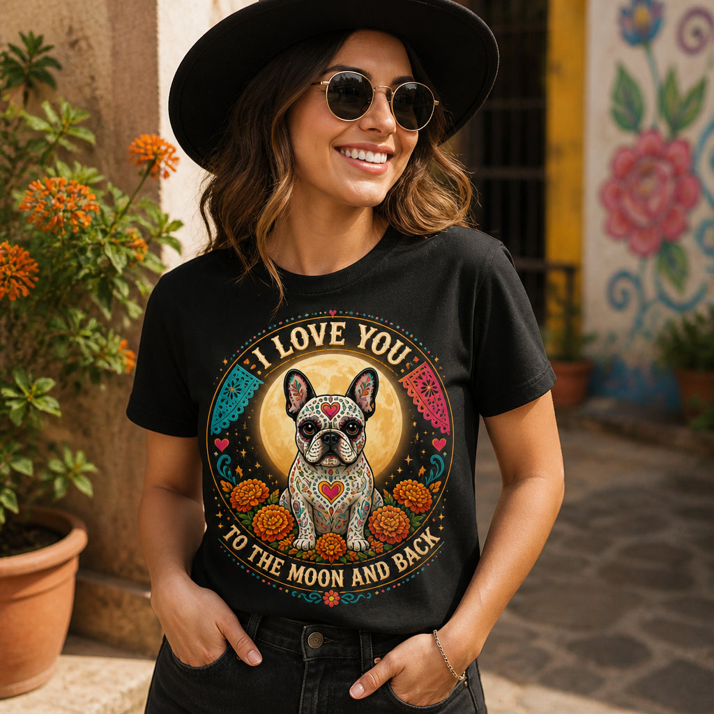 Calavera Frenchie Moon Love Tee - T-shirt 1045d5b6-8956-470c-9695-5951dcd5d7de.jpg