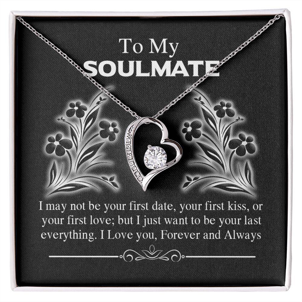 To My Soulmate I Love you Forever And Always Necklace With Message Card, For Wife, Valentine s Day Gift, Love From Husband 1054.jpg