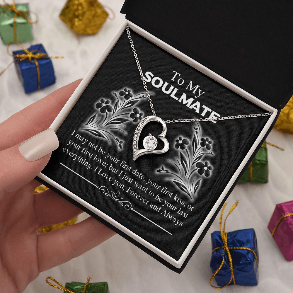 To My Soulmate I Love you Forever And Always Necklace With Message Card, For Wife, Valentine s Day Gift, Love From Husband 1055.jpg