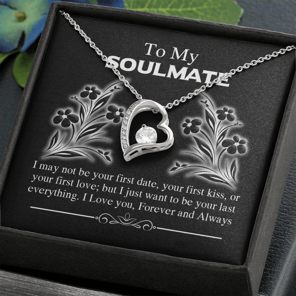 To My Soulmate I Love you Forever And Always Necklace With Message Card, For Wife, Valentine s Day Gift, Love From Husband 1056.jpg