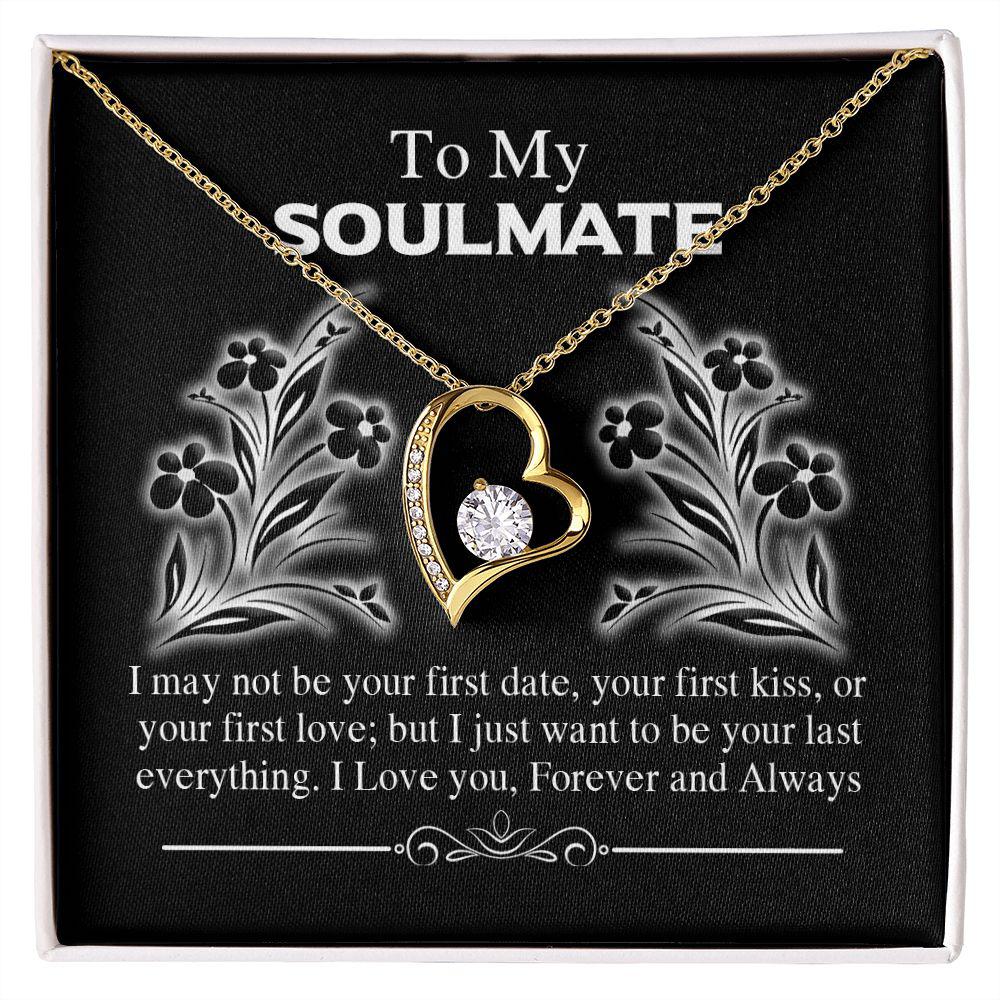 To My Soulmate I Love you Forever And Always Necklace With Message Card, For Wife, Valentine s Day Gift, Love From Husband 1057.jpg