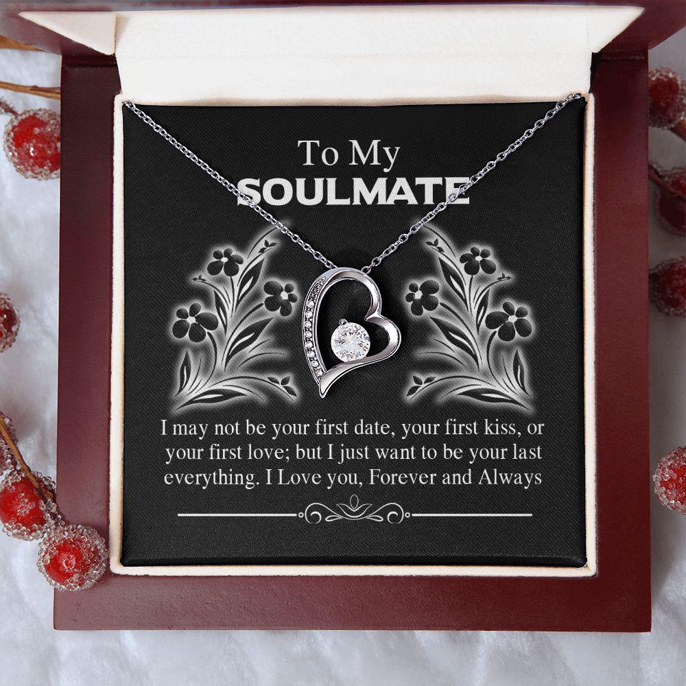 To My Soulmate I Love you Forever And Always Necklace With Message Card, For Wife, Valentine s Day Gift, Love From Husband 1060.jpg