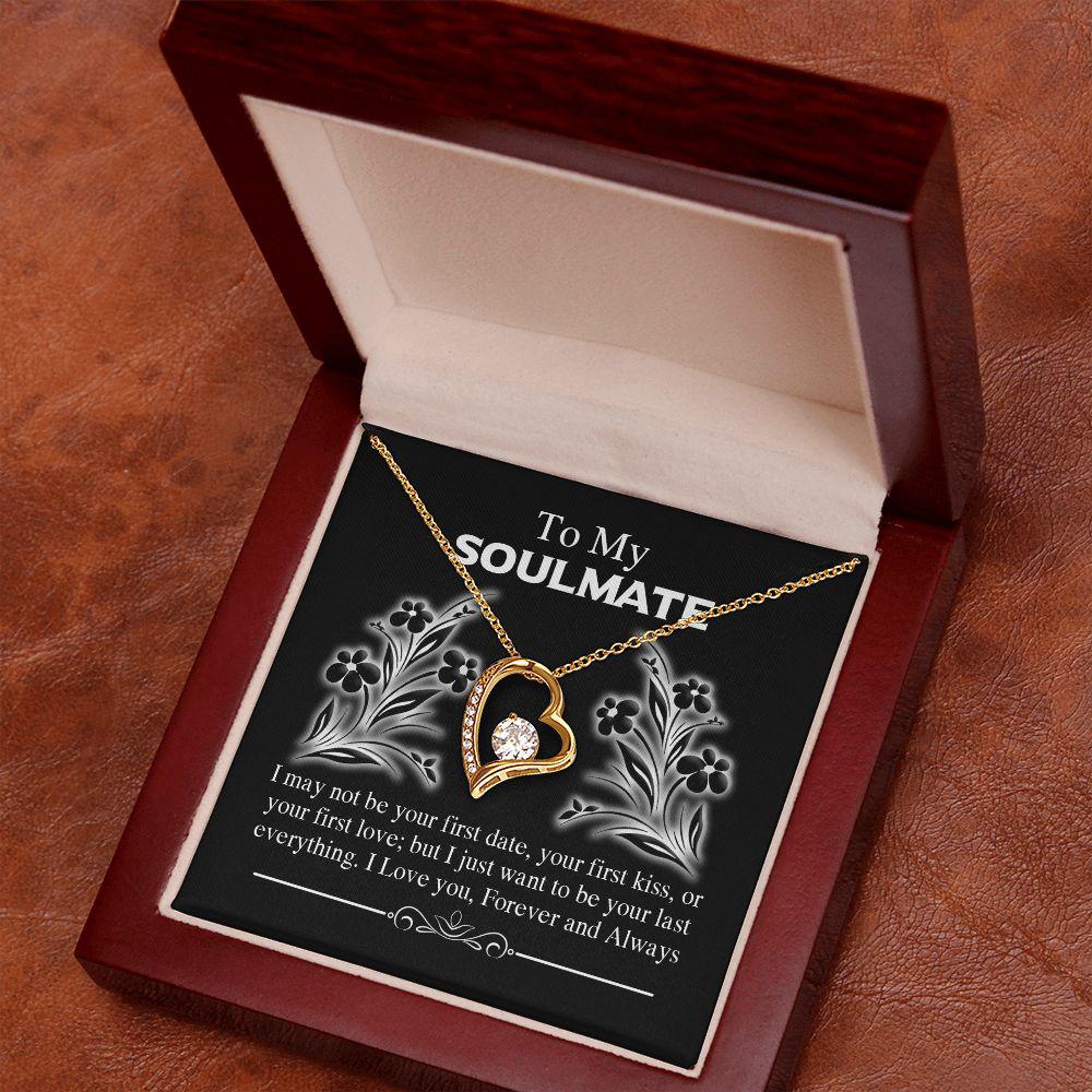 To My Soulmate I Love you Forever And Always Necklace With Message Card, For Wife, Valentine s Day Gift, Love From Husband 1061.jpg