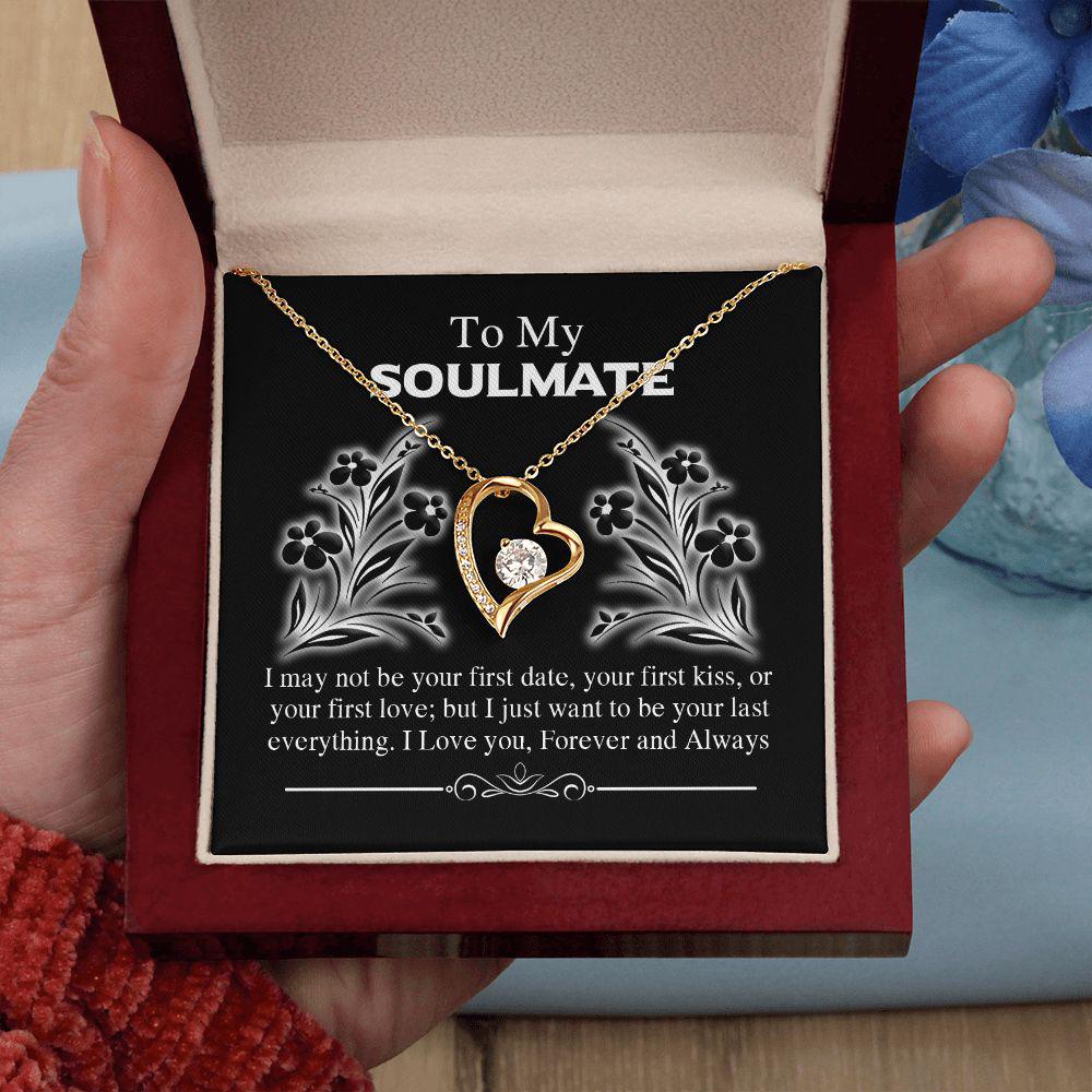 To My Soulmate I Love you Forever And Always Necklace With Message Card, For Wife, Valentine s Day Gift, Love From Husband 1062.jpg